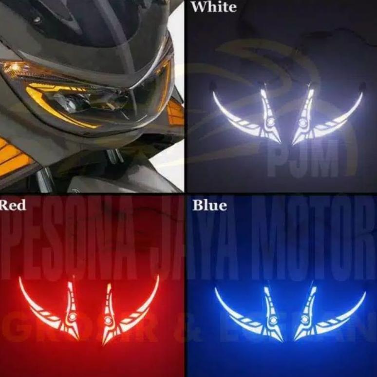 Alis Nmax Old 2015-2019 Lampu Alis Nmax Audi 2 Mode Running