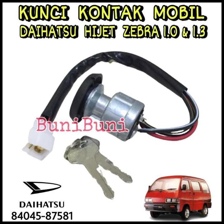 DISKON KUNCI KONTAK MOBIL ZEBRA / STARTER SWITCH MOBIL HIJET ZEBRA 1.0 S88 & 1.3 S89 