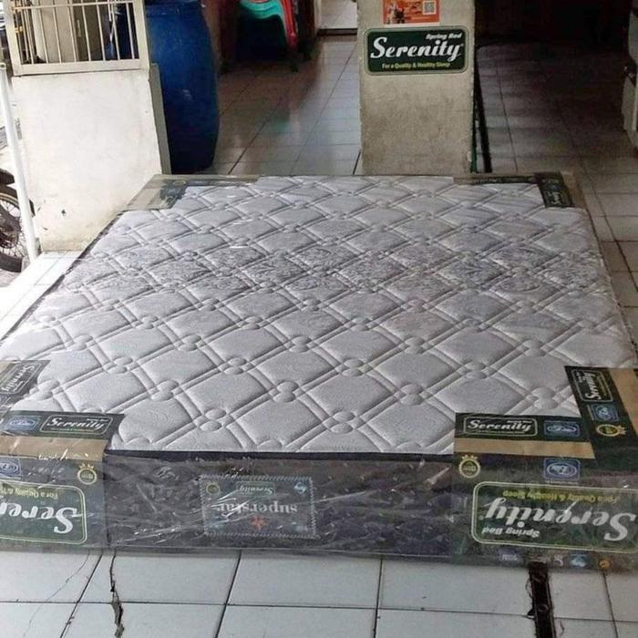 Springbed 160x200 Serenity Superstar Elite Fullset Bandung