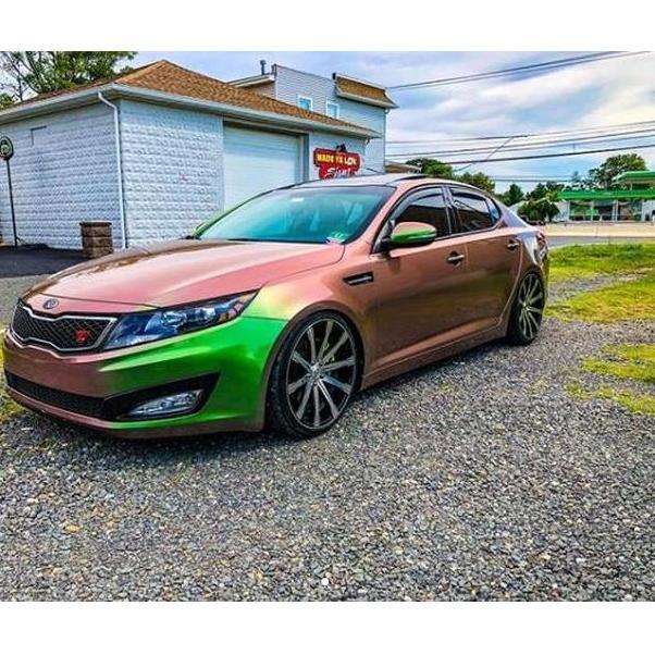 Oracal 970 317 Avocado 970G Gloss Color Shift Effect Premium Wrap Cast Sticker Mobil