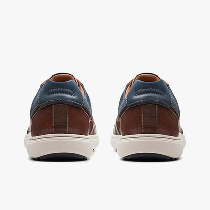 Ready CLARKS Mapstone Lace Original Sneakers Pria Leather