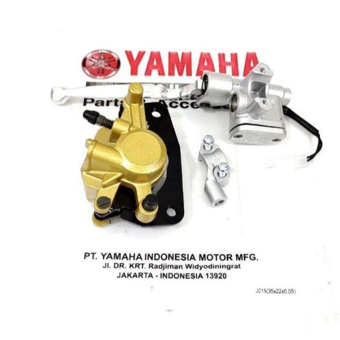 master rem set assy+kaliper depan Yamaha Jupiter z new,Vega r new,Vega