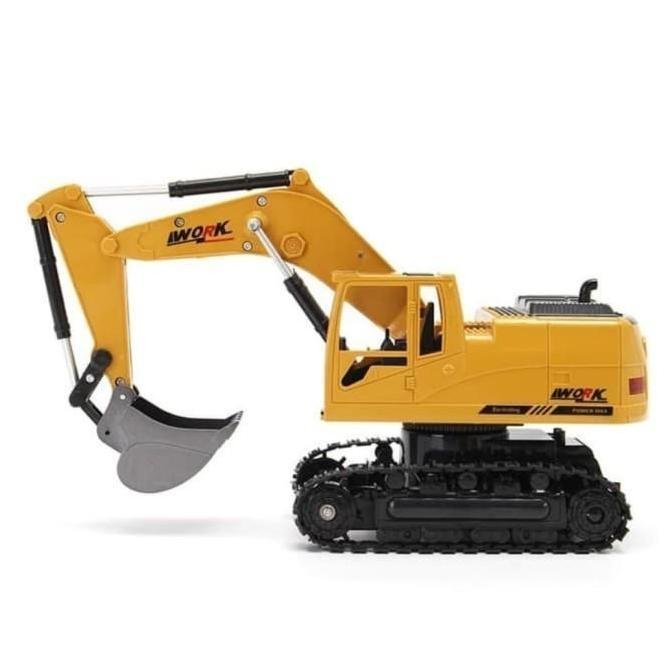 Rc Excavator Metal 8Ch 1.24 2.4Ghz AO HAI 3853 RC Beko metal besi asli