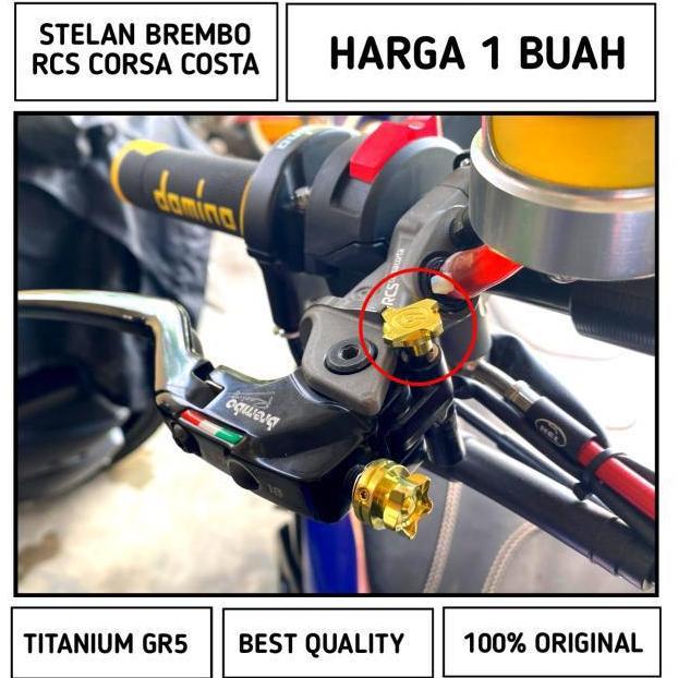 ADJUSTER ATAS BREMBO RCS CORSA COSTA TITANIUM GR5