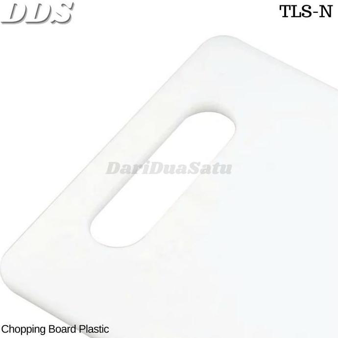 Talenan Plastik Tebal Chopping Board White Ketebalan 6, 8, 10 mm
