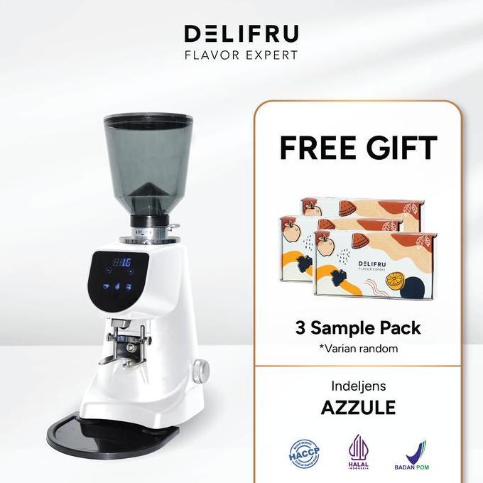 Delifru Indeljens Coffee Grinder Azzule Mesin Kopi