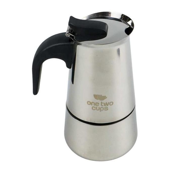 WASTU Cerek Pembuat Coffe Elektrik /  Moka Pot Teko Filter Coffe / Teko Pembuat Kopi Espresso Maker 