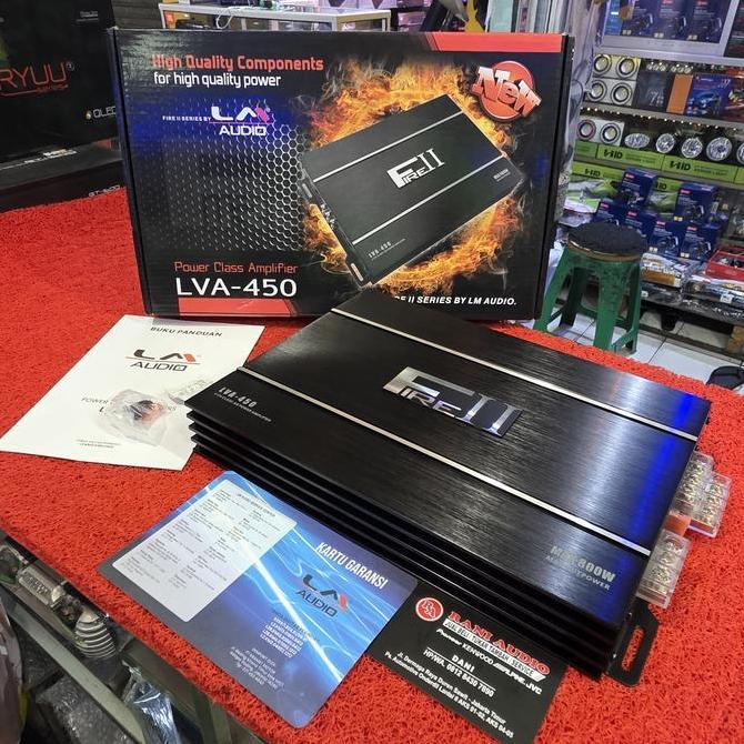 Power Lm Audio Fireii Lva-450 Power Lm Audio 4 Channel