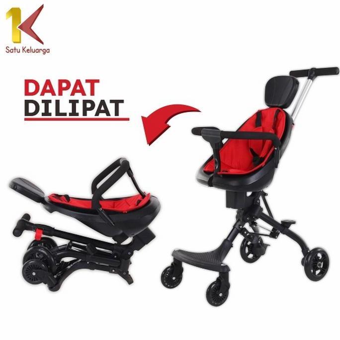 NILKAN [COD] SK C228 Kereta Dorong Ajaib Bayi Stroler Anak Kereta Bayi Dorong Roda 4 Stroller