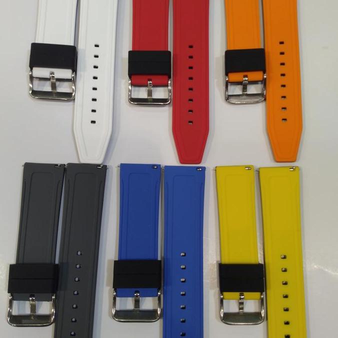Ready Tali Jam Tangan Timberland Nautica Police Rubber Strap Quick Release