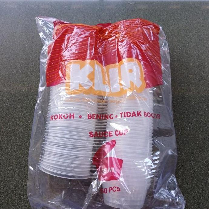 Wadah Plastik Sambal Saos 35 ML + Lid