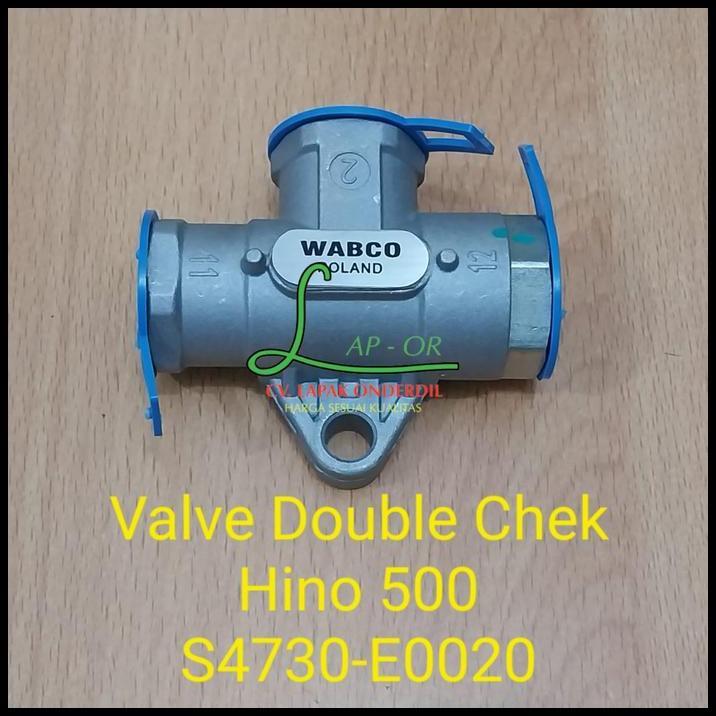 TERBARU VALVE DOUBLE CHEK HINO 500 FM260JD FG235JD S4730-E0020 