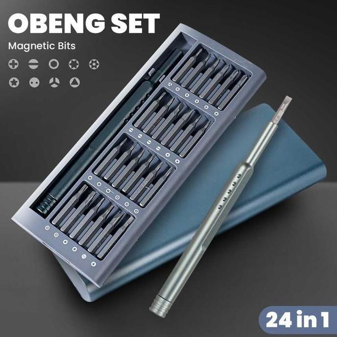 WASTU Obeng Set Magnet Reparasi HP Laptop Model Mijia Wiha