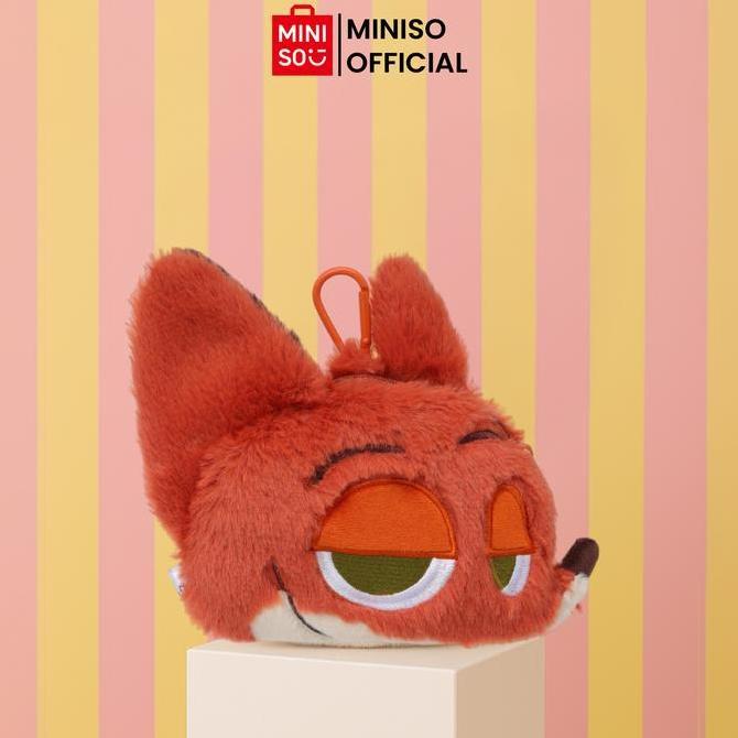 MINISO X Disney Zootopia Collection Coin Purse Dompet Koin Gantungan Tas Karakter Zootopia