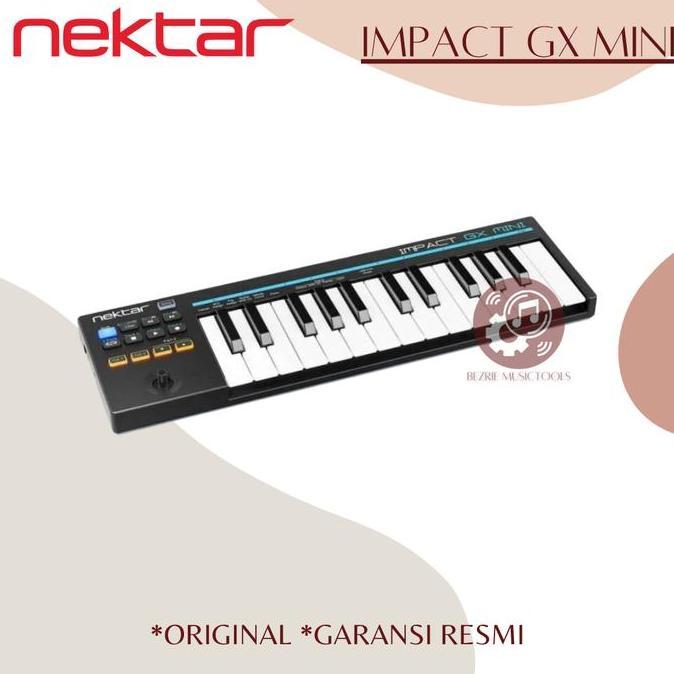 TERBARU NEKTAR IMPACT GX MINI 25-KEY MIDI KEYBOARD KONTROLLER ORINAL