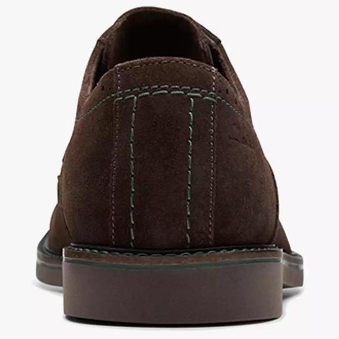 Ready Clarks Atticus LT Limit Original Men's Loafers Shoes Suede-Dark Brown