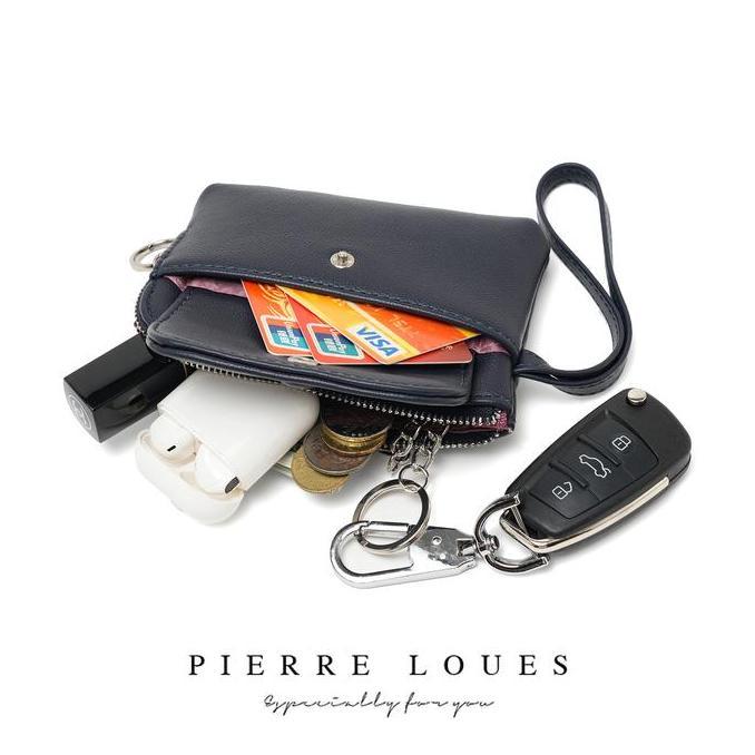 [Exclusive di Tiktok] Dompet Koin Mini Wanita Kulit PU PIERRE LOUES Morina Wallet