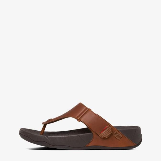 Ready Fitflop Trakk II 279-277 Sandal Pria Original-Dark Tan