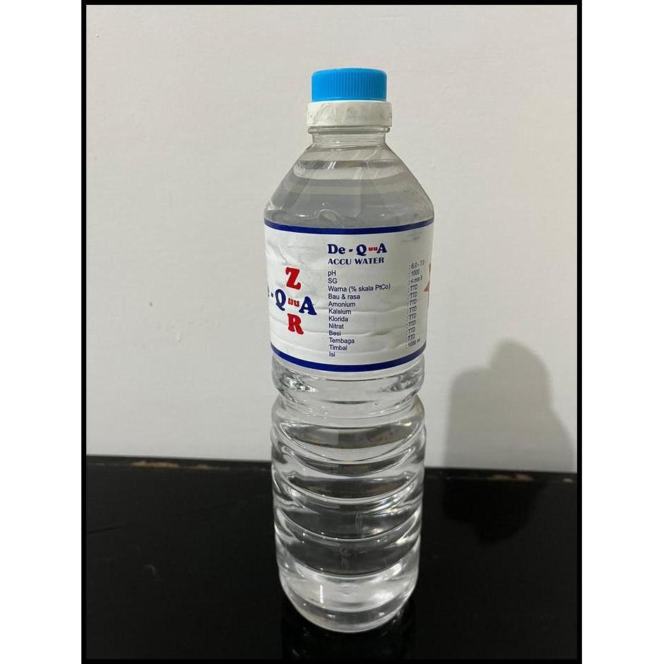 TERLARIS AIR AKI 1 LITER TUTUP BIRU ISI ULANG AIR AKI ACCU 