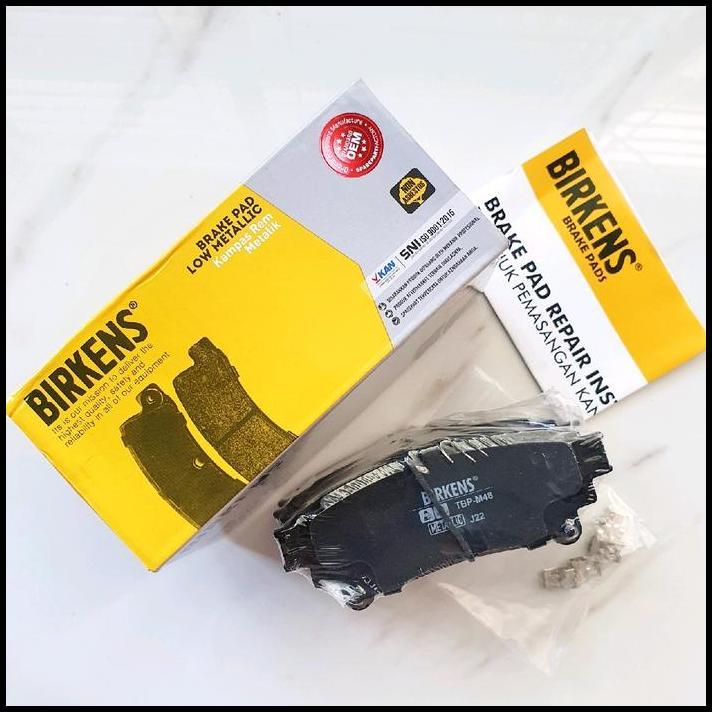 GRATIS ONGKIR BIRKENS BRAKE PAD KAMPAS REM BELAKANG COCOK UNTUK SIENTA / LEXUS RX 270 REAR 