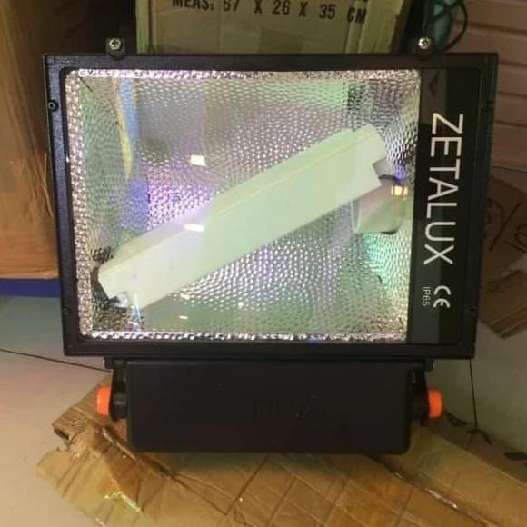 Kap Lampu Sorot 400 Watt Komplit Zetalux Kap Lampu Sorot