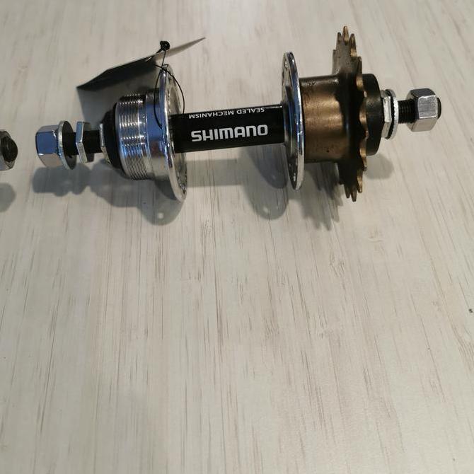 hub shimano FH-S207 singel speed 28h 14T/36h 16T