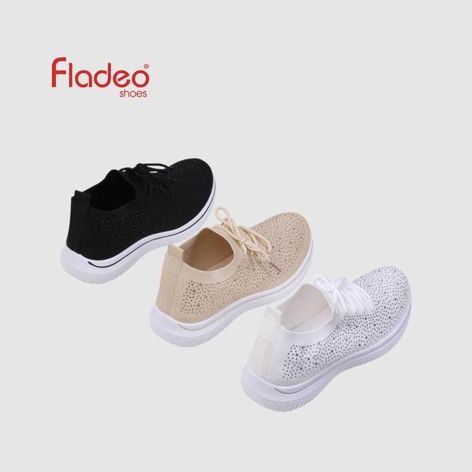 Fladeo C25/LSS336-1LU/Sepatu Sneakers Tali Wanita [ Sneakers Shoes ]