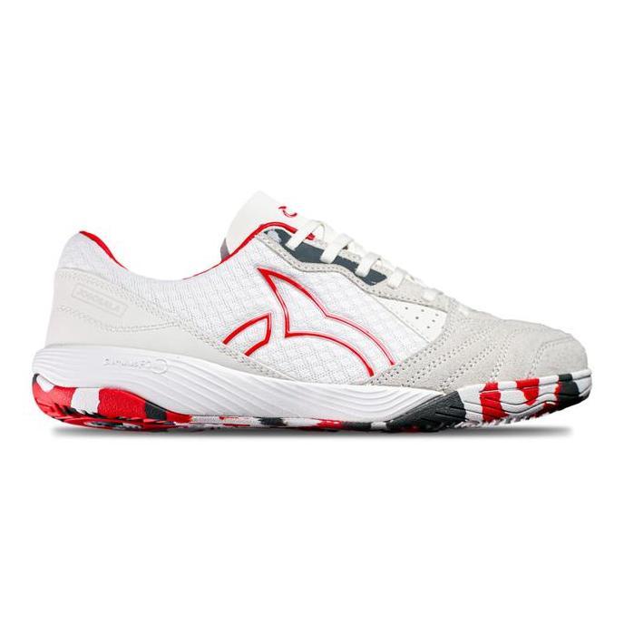 SEPATU FUTSAL ORTUSEIGHT X RANK SPORTS JOGOSALA ASCEND SE - WHITE/ORTRED/GREY