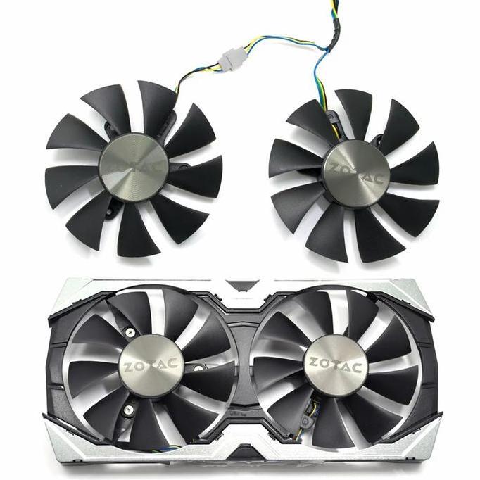 Fan kipas Vga ZOTAC AMP mini  GTX 1060 1070 ti Logo Original