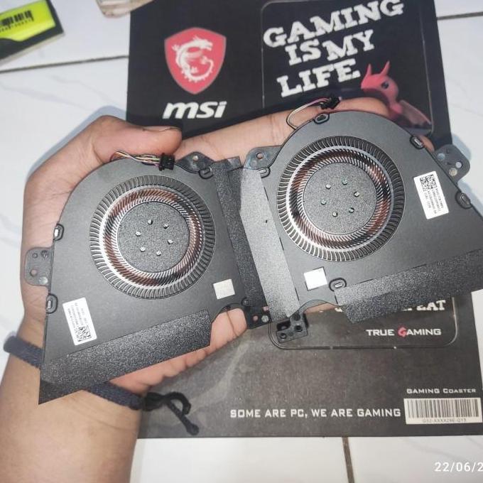 Fan kipas Laptop ASUS Rog Zephyrus Duo 15 GX550 GX550LWS CPU GPU 12V