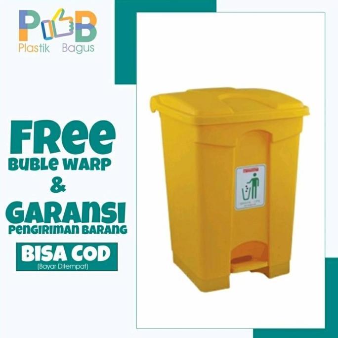 Tempat Sampah tong sampah Kotak Sampah 50 liter maspion PEDAL DUSTBIN