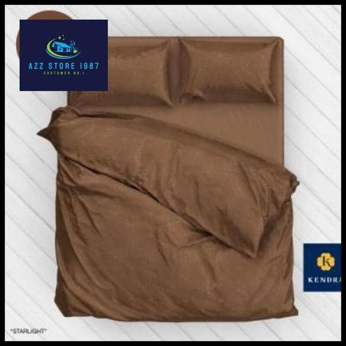 Sprei Katun Jepang Polos Jacquard Kendra Single Ukuran 100x200 120x200