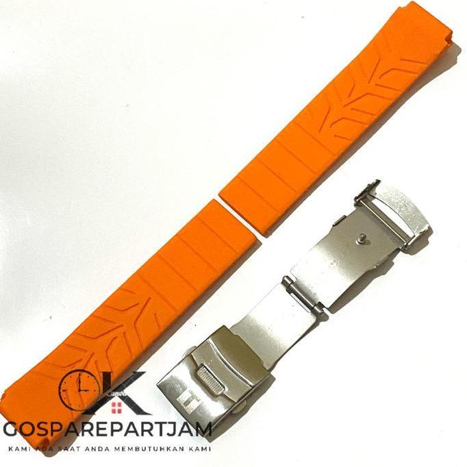 Strap Tali Jam Tangan Karet Rubber Premium Untuk Tissot T Race Moto Gp murah
