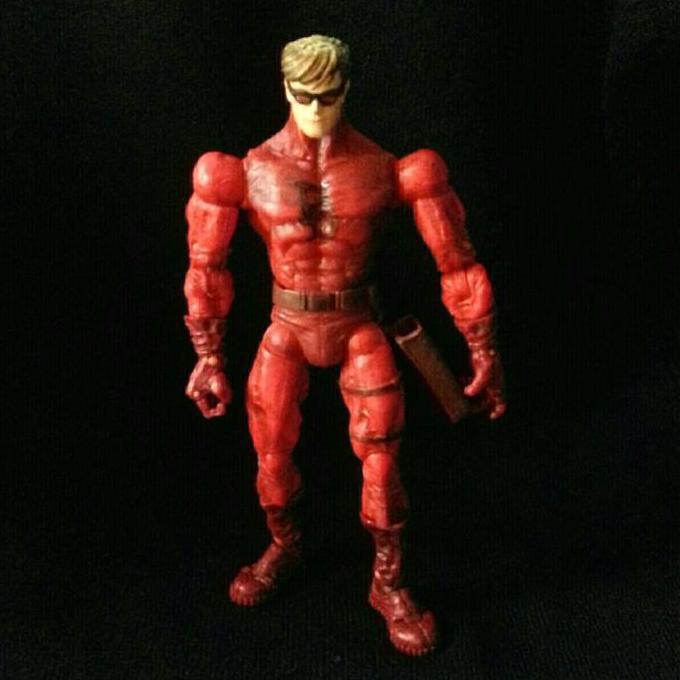 Marvel Legends Toybiz Daredevil unmasked