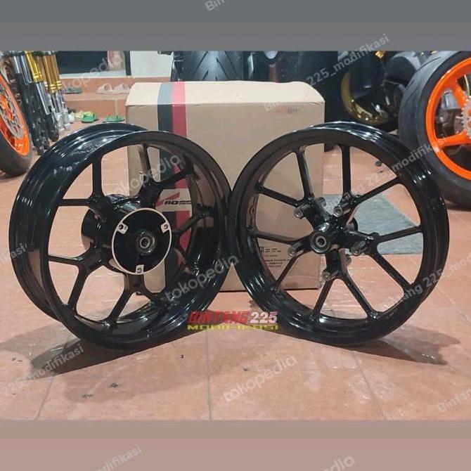 Ready VELG VROSSI COBRA R25 / MT25 DOUBLE DISK DEPAN LEBAR