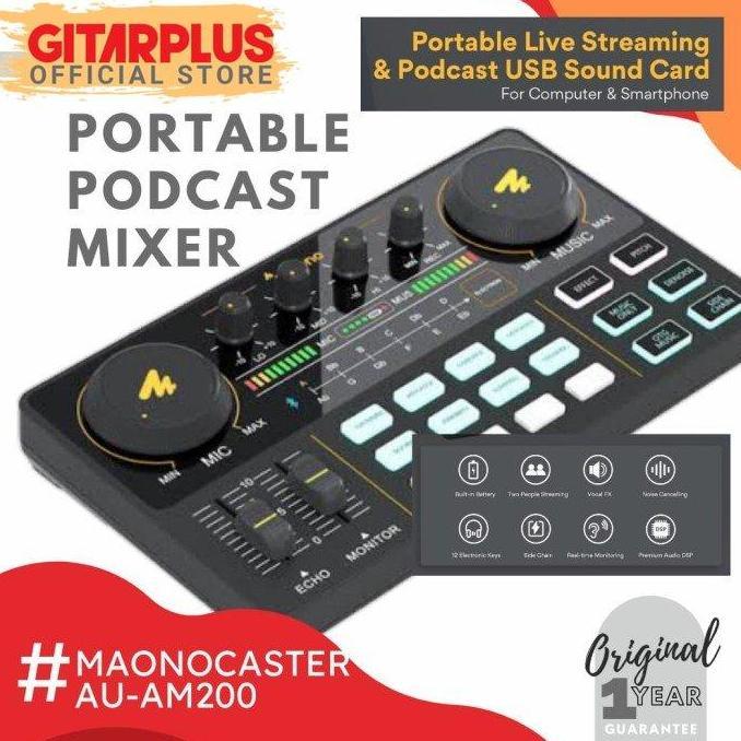 MAONOCASTER LITE AU-AM200 PORTABLE PODCAST CONSOLE