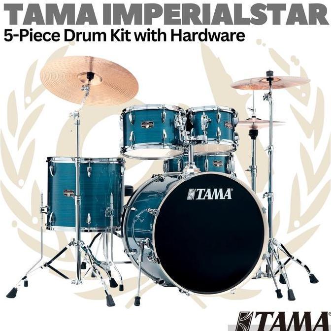 TAMA  IMPERIALSTAR Acoustic Drum Kit 5 Piece | Imperial Star IP52H6W