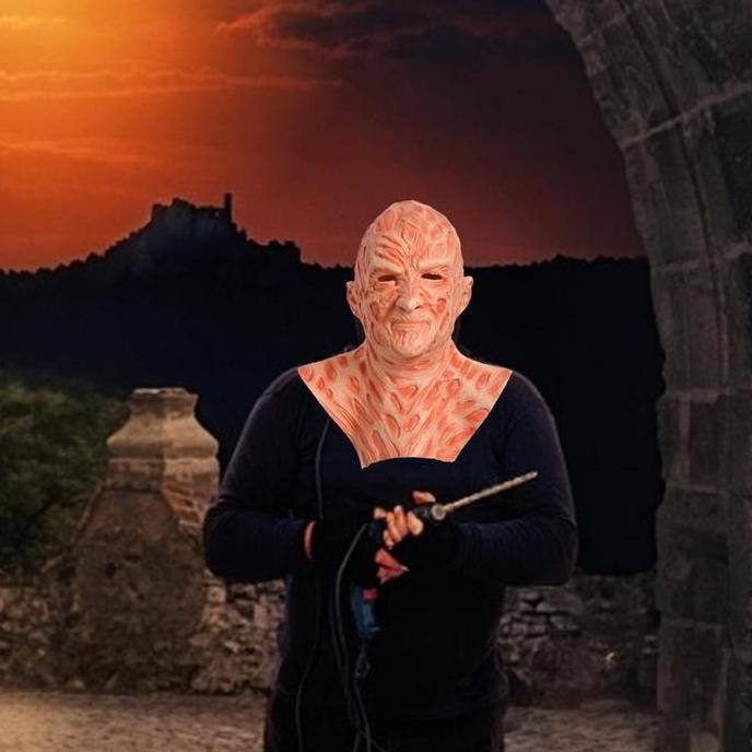 Topeng Jason Freddy Krueger Latex Mask Costumes Adult Party Costume Halloween