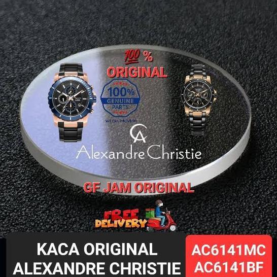 Ready KACA JAM TANGAN ALEXANDRE CHRISTIE AC6141 AC 6141MC AC6141BF  AC6193 ORIGINAL WATCH GLASS MURA