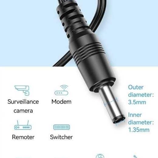 Termurah Adaptor Charger Cas Speaker Portabel Meting Advance 9V 1.5A - 9V 2A Untuk Seri K881 - K882 