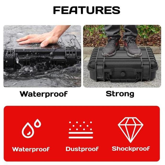 Koper Tactical Box Busa Foam Custom Hardcase Waterproof Universal