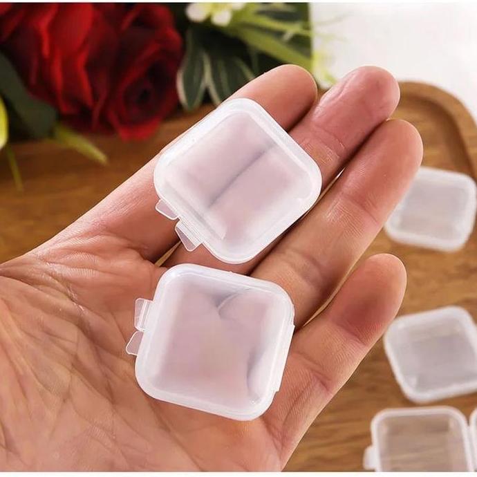KOTAK PENYIMPANAN BOX PLASTIK MIKA MINI TEMPAT OBAT SERBAGUNA