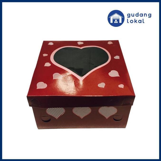 DUS KUE MAROON 22 CM