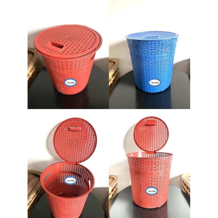 Keranjang Baju Laundry Motif Rotan Club, Laundry Basket Club CRB 800 CRB 900