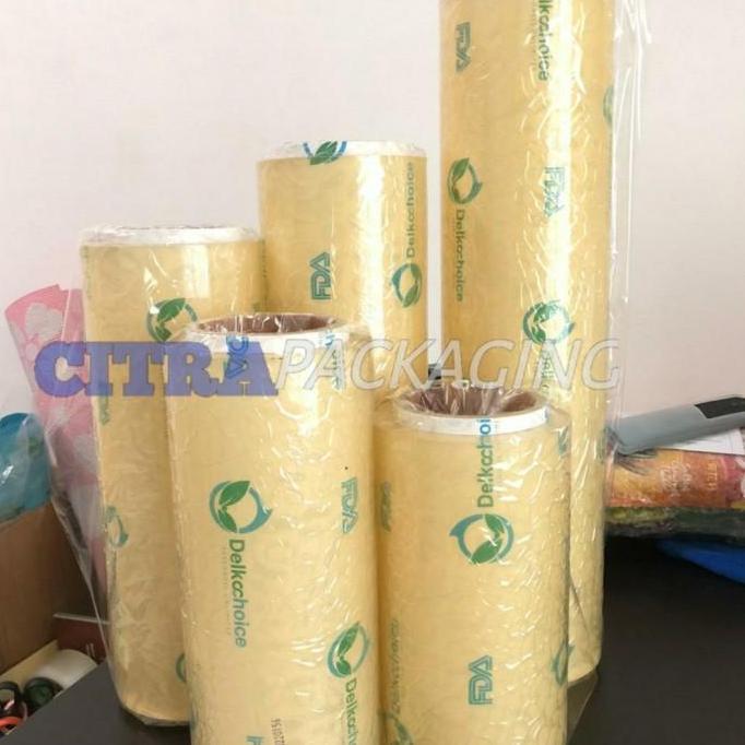 PLASTIK WRAPING MAKANAN - FOOD WRAPPING GREEN 35CM X 500M