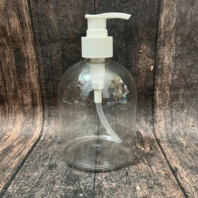 Botol Pump 500ml Bening
