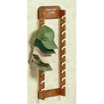 Rak Gantungan Topi Rak Display Topi/Rak Gantungan Peci
