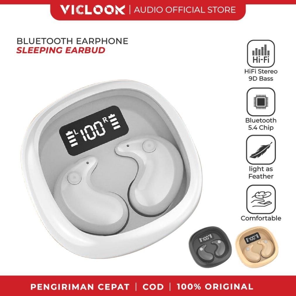 Terbaru Viclook Sleep Headphones Bluetooth 5.4 Tws Wireless Earbuds