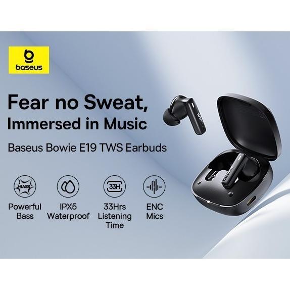 Big Promo Baseus Bowie E19 E20 E20S Tws Enc True Wireless Earbuds