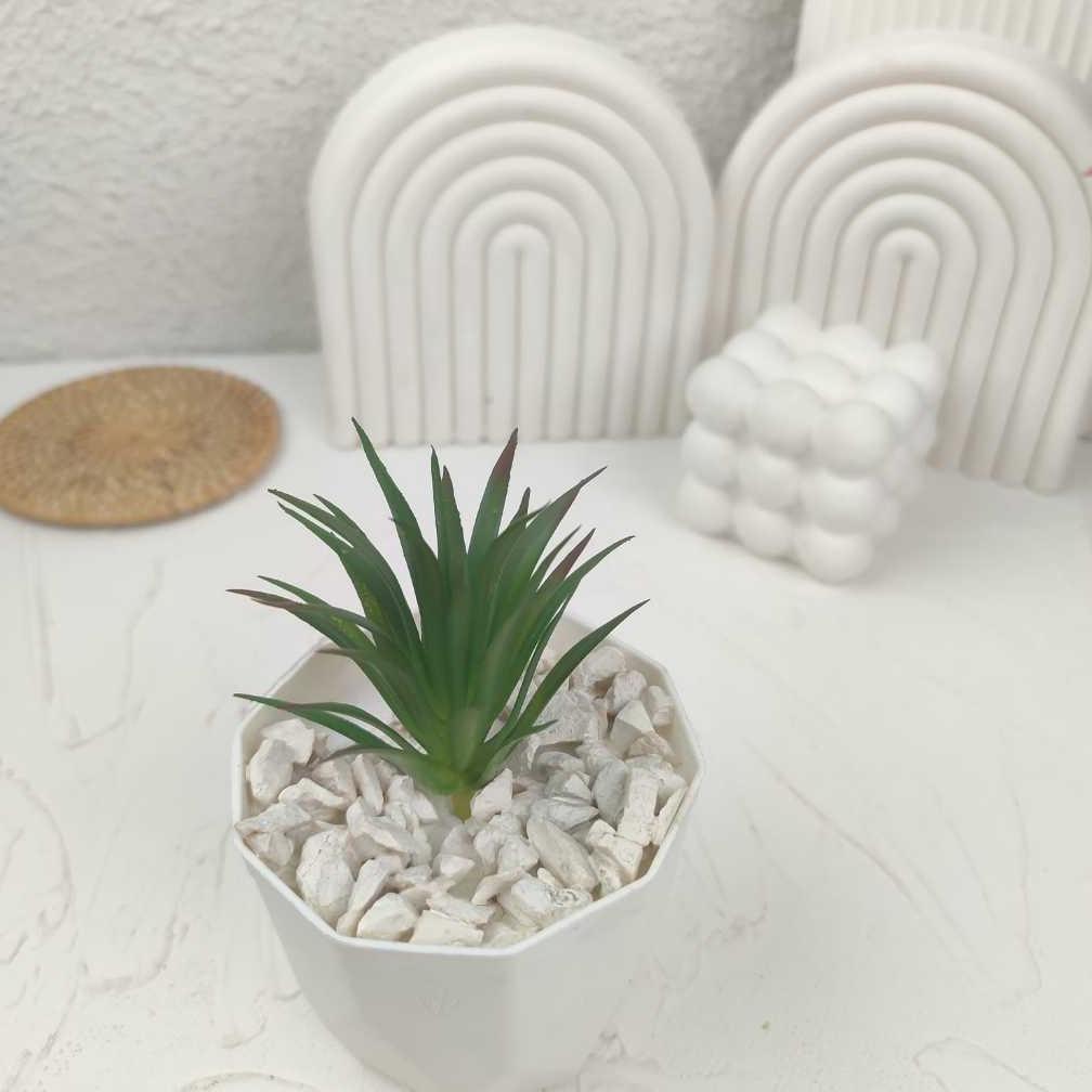 NEW DEALS Sukulen Plastik - Kaktus Plastik Artificial - Tanaman Kaktus Hias -Tanaman Hias Terrarium